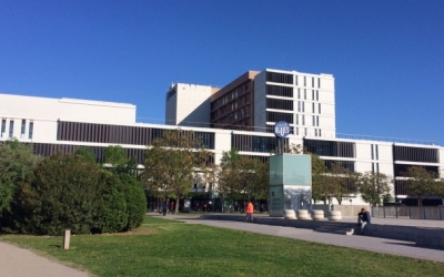 L'exterior de l'Hospital de Sabadell | Arxiu