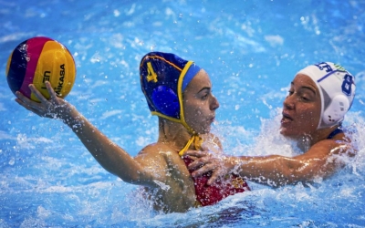 Bea Ortiz en una imatge del passat Europeu davant Itàlia | Imago Sportfotodienst