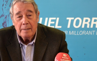 Miquel Torres en l'anterior campanya electoral