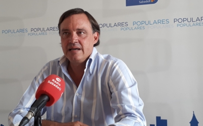 Esteban Gesa ha lamentat la situació actual del govern de Sabadell/ Karen Madrid