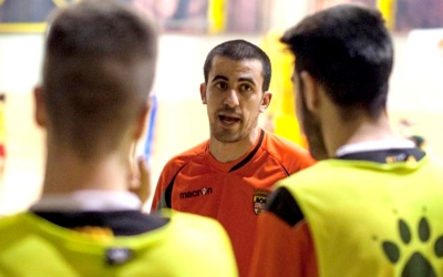 Borja Burgos entrenant el FS Castellar | Albert San Andrés (L'Actual)