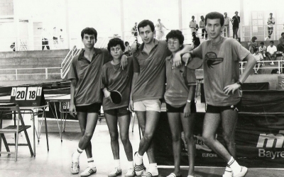 Els germans Weisz en els seus inicis al 1987