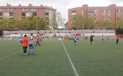 Imatge del partit de dissabte entre la Sabadellenca i el CES 'B'