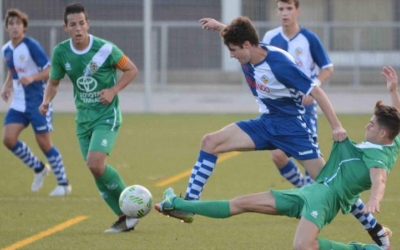 Imatge d'un partit del juvenil del Sabadell la temporada passada