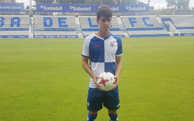 Mario Rodríguez presentat com a jugador del Sabadell 