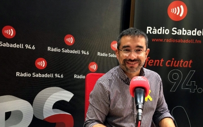 Gabriel Fernández ha carregat contra el govern espanyol/ Mireia Sans