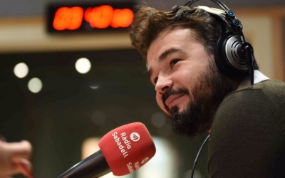 Gabriel Rufián a l'estudi de Ràdio Sabadell | Roger Benet