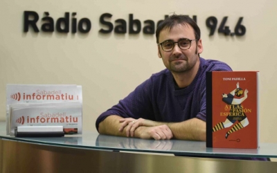Toni Padilla als estudis de Ràdio Sabadell | Roger Benet