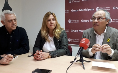 CIU ha fet declaracions el dia que s'ha presentat el projecte de reurbanització del Passeig/ Karen Madrid
