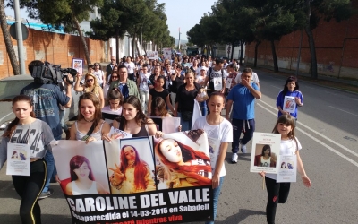 Manifestació per Caroline del Valle | Pere Gallifa