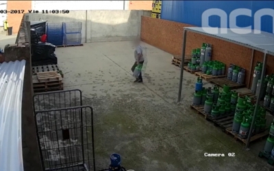 Imatge del vídeo d'un dels robatoris facilitats pels Mossos | ACN