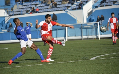 Amb 15 gols, el capità Sergi Estrada és el segon màxim golejador de tota la lliga | Félix Sancho