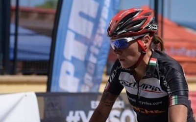 Sandra Santanyes ha estat tercera a la primera etapa de la Rioja Bike Race