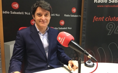 Borràs ha parlat de la situació de la Cambra a Ràdio Sabadell/ Mireia Sans