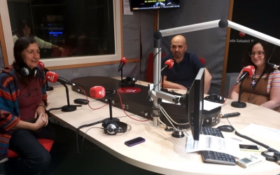 Les persones que fan possible l'Stop Persecució, a Ràdio Sabadell /Mireia Sans