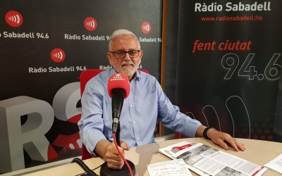 Salvador Obiols ha fet balanç de la situació de pobresa al programa 'Al Matí'/ Ràdio Sabadell
