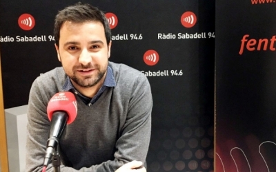 Gibert ha mostrat a les xarxes el seu suport a Berlanga/ Arxiu Ràdio Sabadell