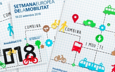 Cartell de la setmana europea de la mobilitat 