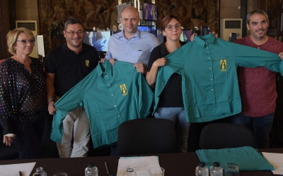 Presentació de les noves camises dels Saballuts | Roger Benet