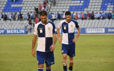 Arturo i Aleix Coch, capcots després del partit del passat diumenge | Críspulo Díaz