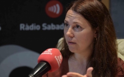 Eva Abellan se suma a la commemoració dels 70 anys de la Declaració dels Drets Humans/ Arxiu Ràdio Sabadell