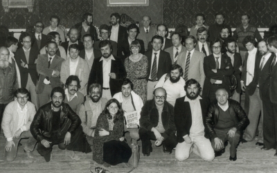 Presa de possessió del primer ajuntament el 1979 | Joan Brunet i Mauri