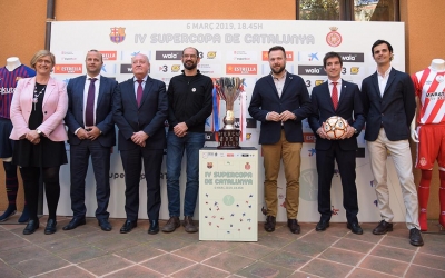 La Casa Duran ha acollit aquest migdia la presentació de la Supercopa de Catalunya. | Roger Benet