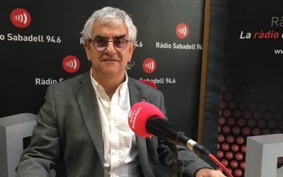 Jesús Viñas avui a Ràdio Sabadell | Mireia Sans