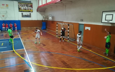L'estratègia va permetre a l'Escola Pia marcar el segon gol just abans del descans. | Sergi Park