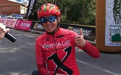 Sandra Santanyes, a més de rebre l'homenatge, també va participar a la cursa. | Instagram