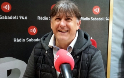 Jordi Grané en una entrevista a Ràdio Sabadell 