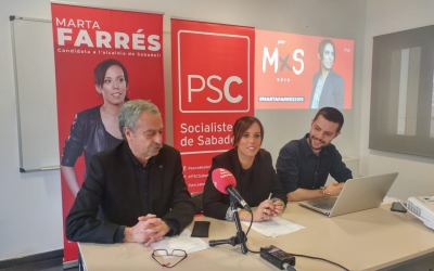 D'esquerra a dreta, Joan Marcet, Marta Farrés i Eloi Cortés | Pere Gallifa