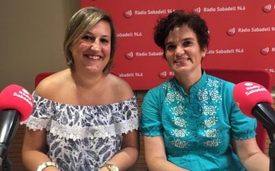 Susana Lánguiz i Agnès Mestres avui a Ràdio Sabadell