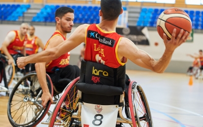 La selecció espanyola de bàsquet en cadira de rodes es concentrarà a Andorra fins el proper dia 23.| FEDDF