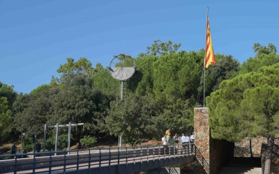 El pont del Parc Catalunya acollirà l'acte institucional de la Diada/ Arxiu Roger Benet