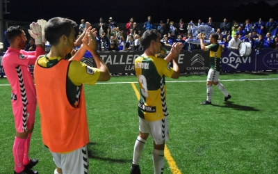 Comunió entre jugadors i aficionats arlequinats a Llagostera | Críspulo Díaz