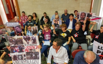 Grup de suport als '9 de Lledoners' i els detinguts el 23-S | Pere Gallifa