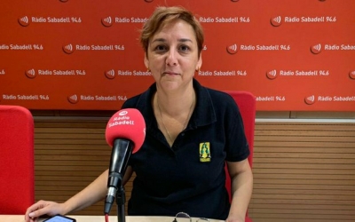 Bea Jiménez, cap de colla dels Castellers de Sabadell | Mireia Sans