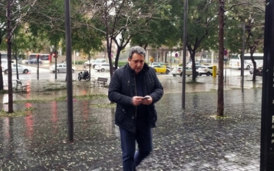 Manuel Bustos abans de la compareixença de la setmana passada | Pere Gallifa