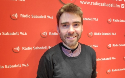 David Vila i Ros a l'estudi de Ràdio Sabadell | Pau Duran