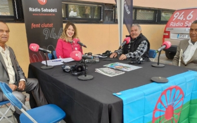 Mateo Soler Bautista, el 'tío Matuel', a la dreta del centre de la imatge | Ràdio Sabadell