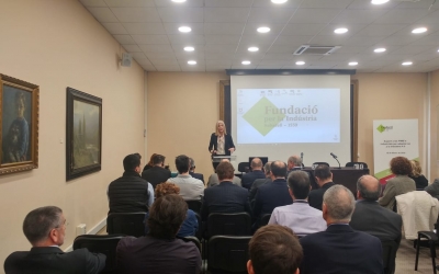 Matilde Villaroya, Directora General d'Indústria, ha donat la benvinguda als participants de la jornada | Ràdio Sabadell