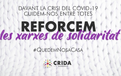 La Crida proposa la creació d'una Taula de crisi per abordar de forma cooperativa la lluita contra la Covid-19 a Sabadell | Cedida