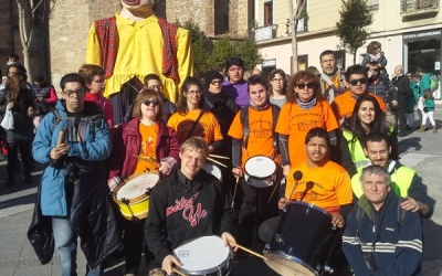 Membres d'Andi Down Sabadell en una activitat | Cedida