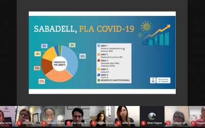 Diverses entitats han participat en la presentació del Pla Covid-19 aquest migdia | Ràdio Sabadell