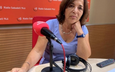 Mercè Calvet, en una imatge d'arxiu/ Ràdio Sabadell