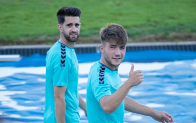'Boni' i Aarón podrien fer el seu debut a la Lliga SmartBank | Roger Benet
