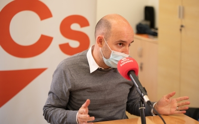 Adrián Hernández, portaveu de Ciutadans | Roger Benet
