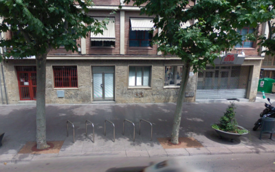 La façana de les seus d'UGT (esquerra) i CCOO (dreta) | Google Maps