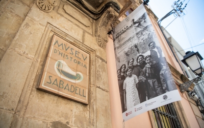 Detall de la façana del Museu d'Història de Sabadell | Roger Benet 